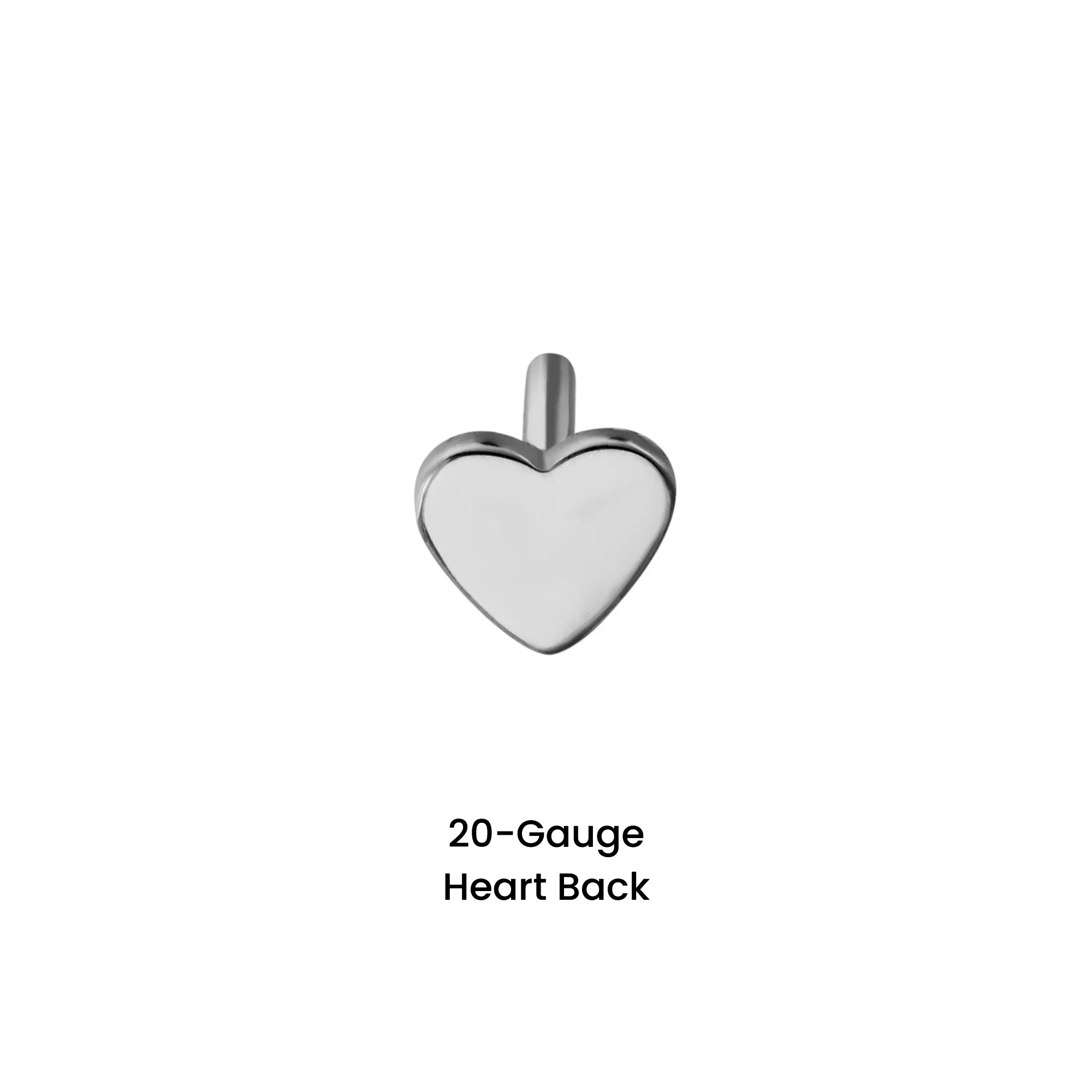 20 Gauge Special Shapes Flat Back Earring Back (Choose a Length) - Image 10