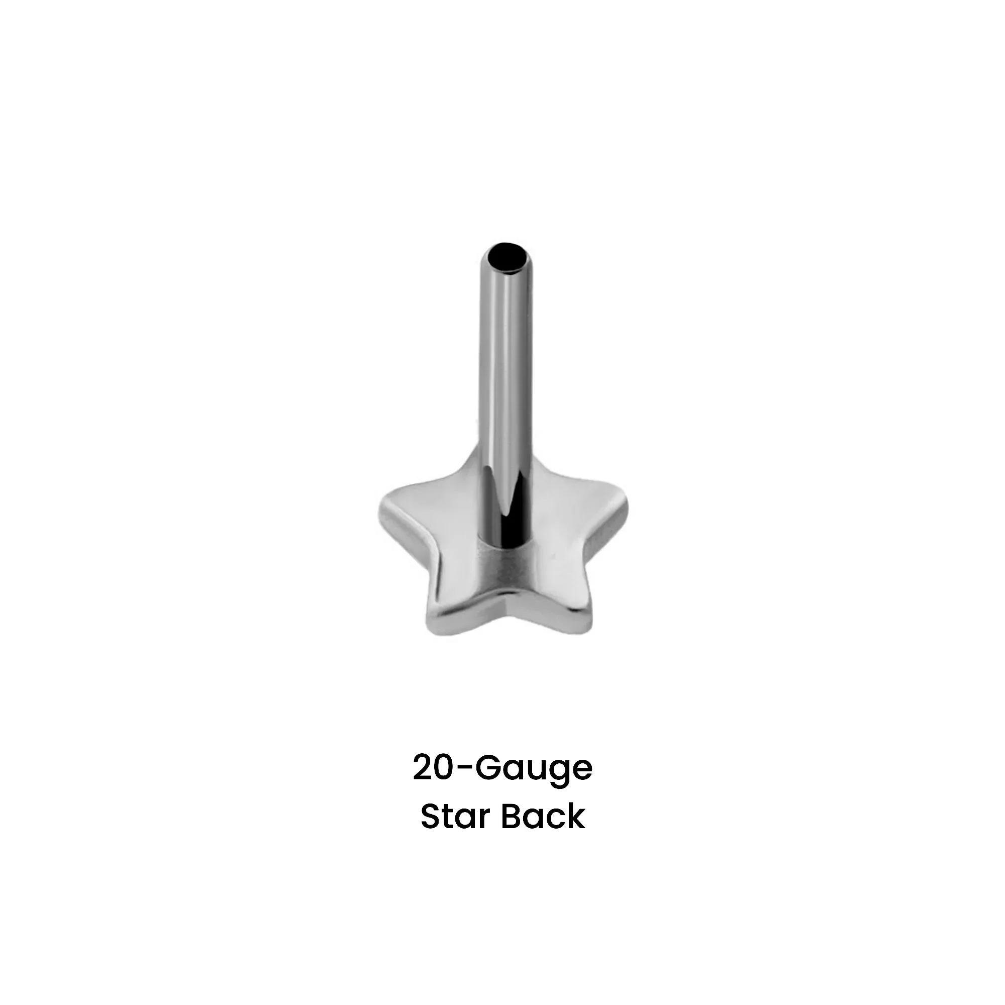 20 Gauge Special Shapes Flat Back Earring Back (Choose a Length) - Image 12