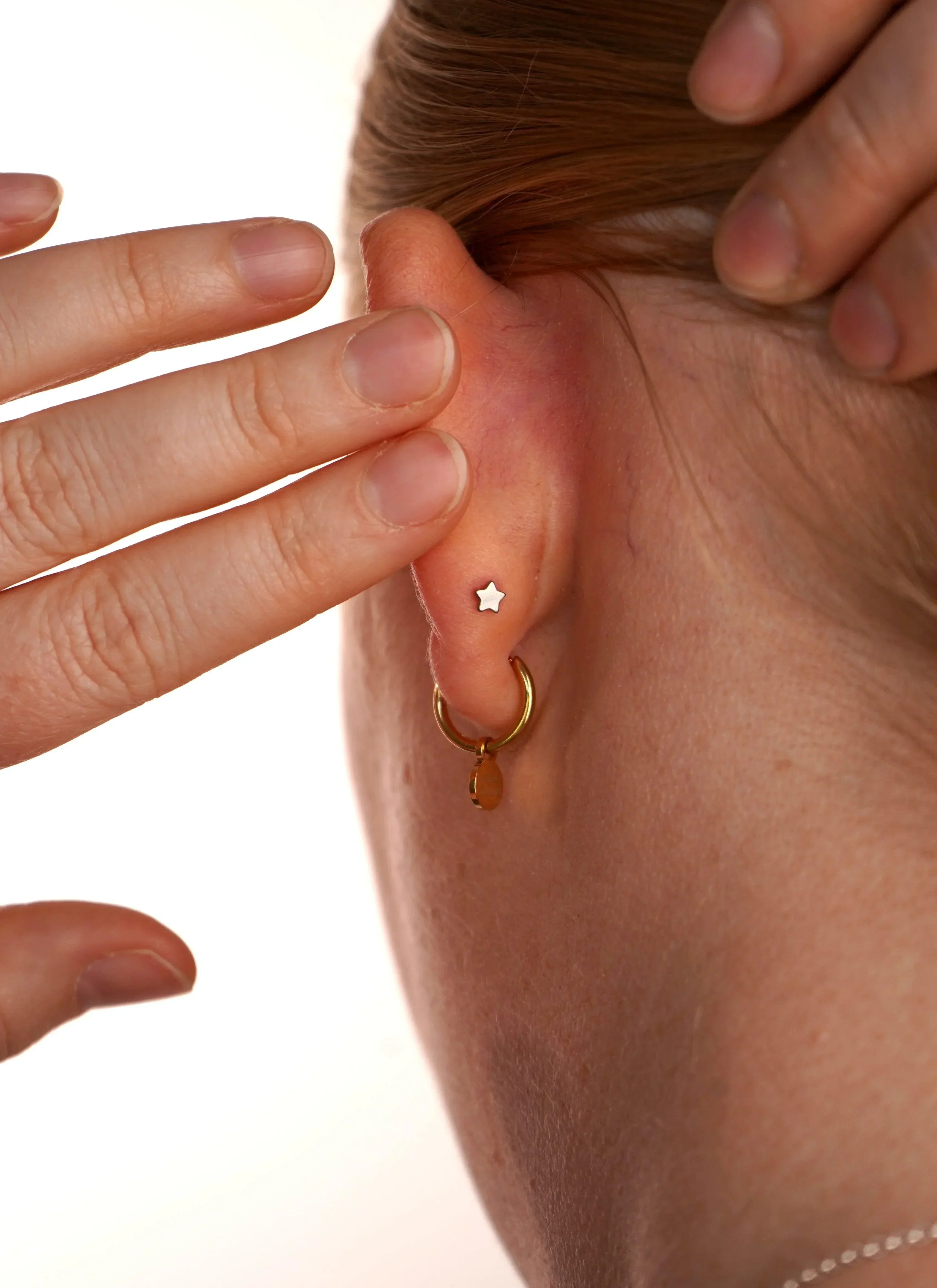 18 Gauge Special Shapes Flat Back Earring Back (Choose a Length) - Image 3