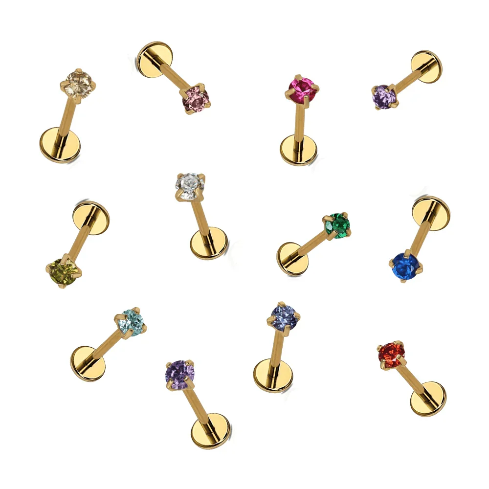 Micro Birthstone Flat Back Stud - Image 3