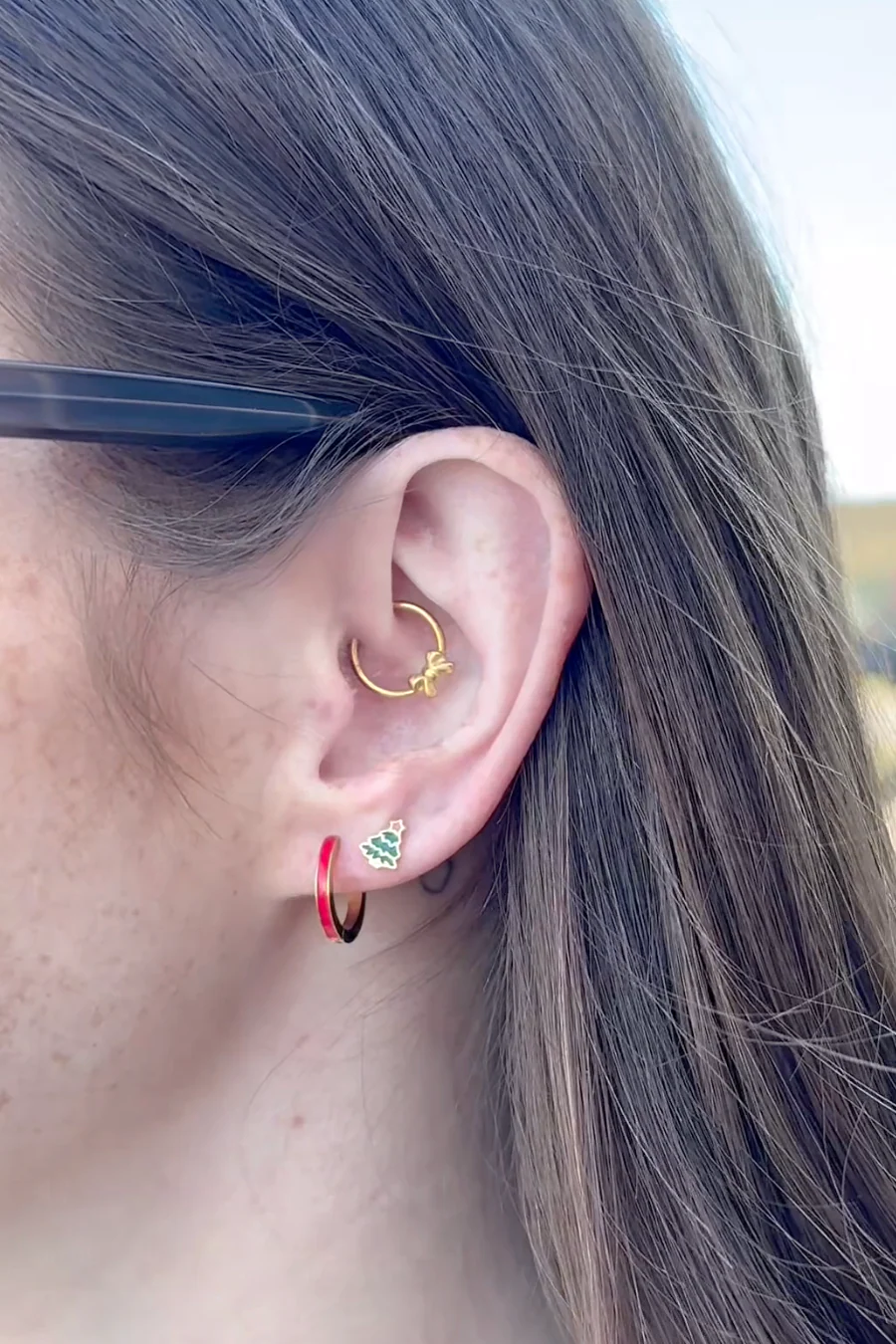 Bow Daith Hoop - Image 3
