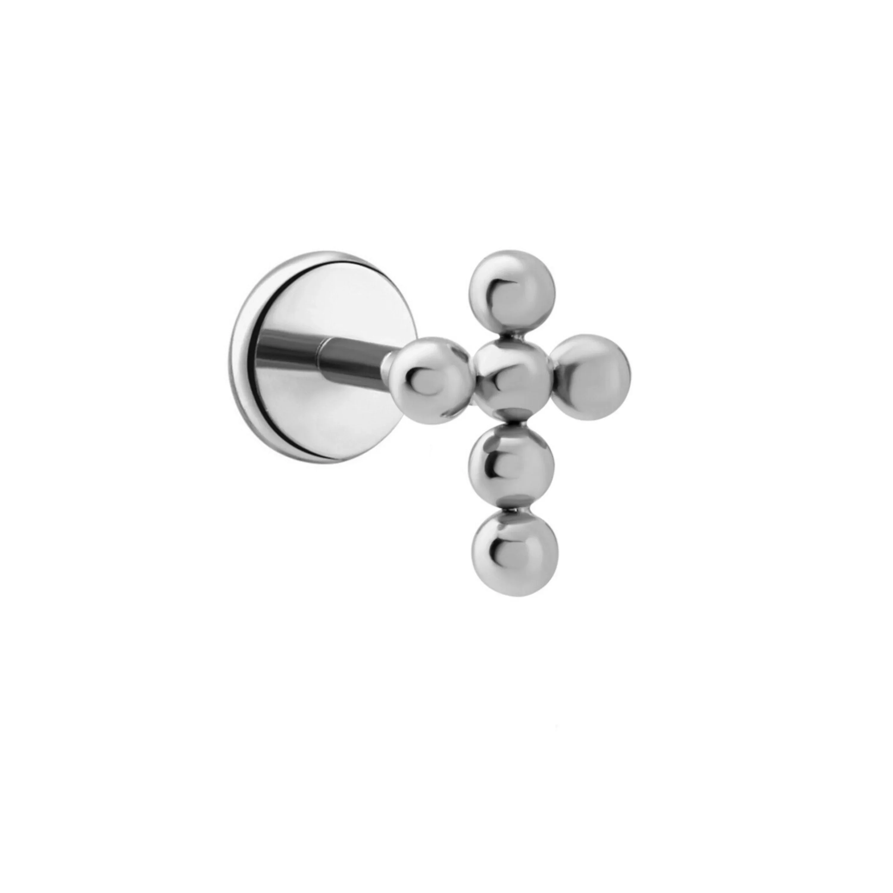 Bubble Cross Flat Back Stud - Image 10