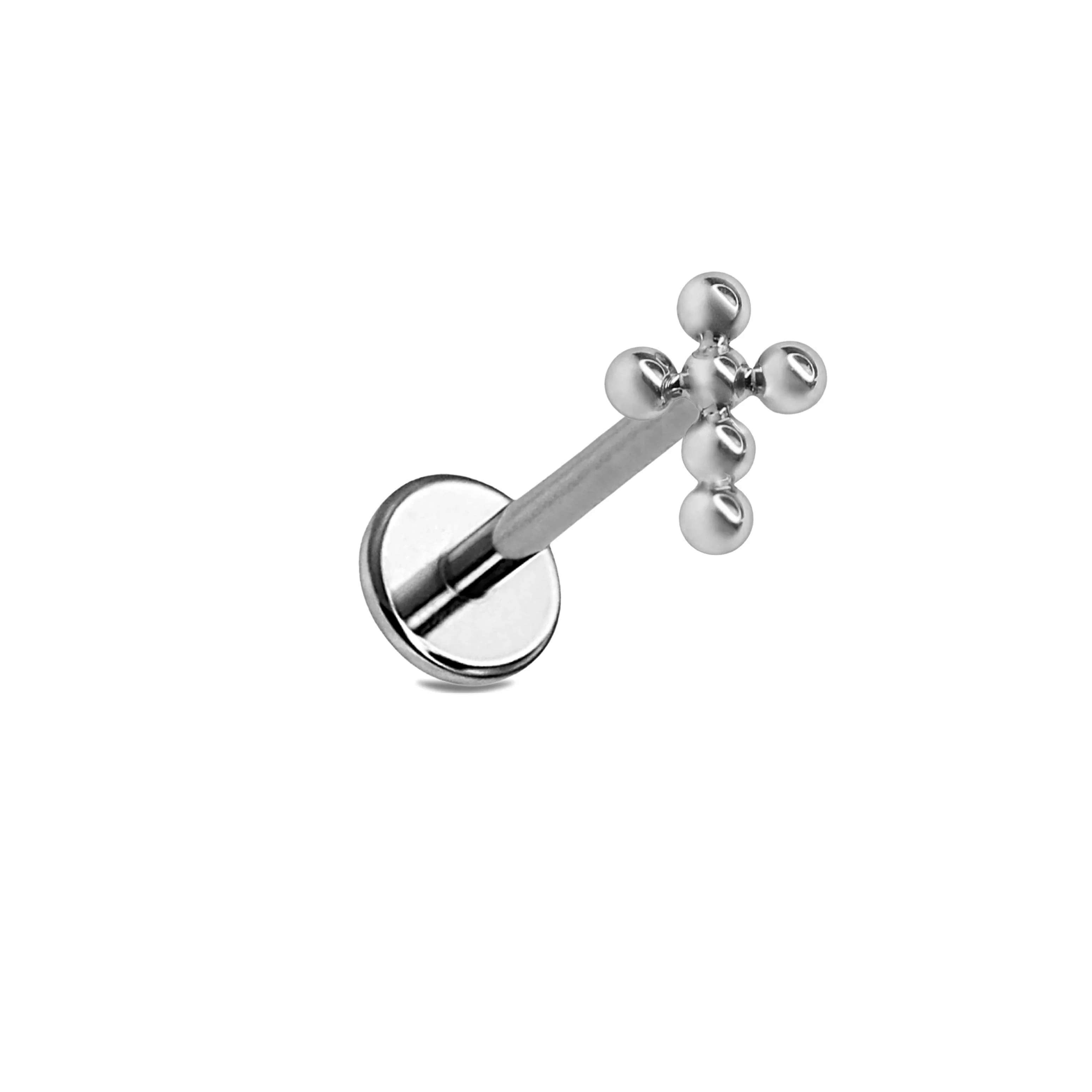 Bubble Cross Flat Back Stud - Image 8
