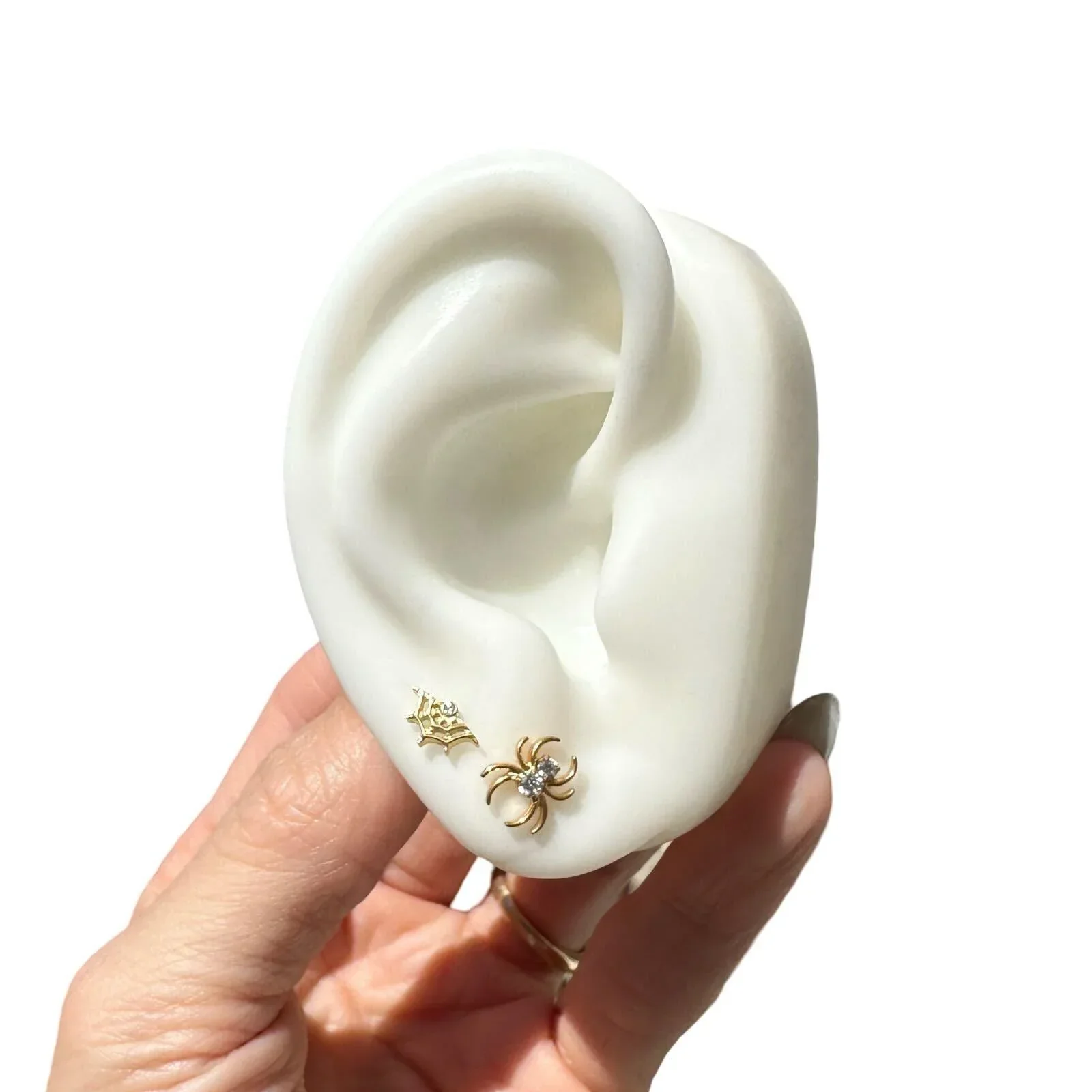Clear Jewel Spider Flat Back Stud - Image 4