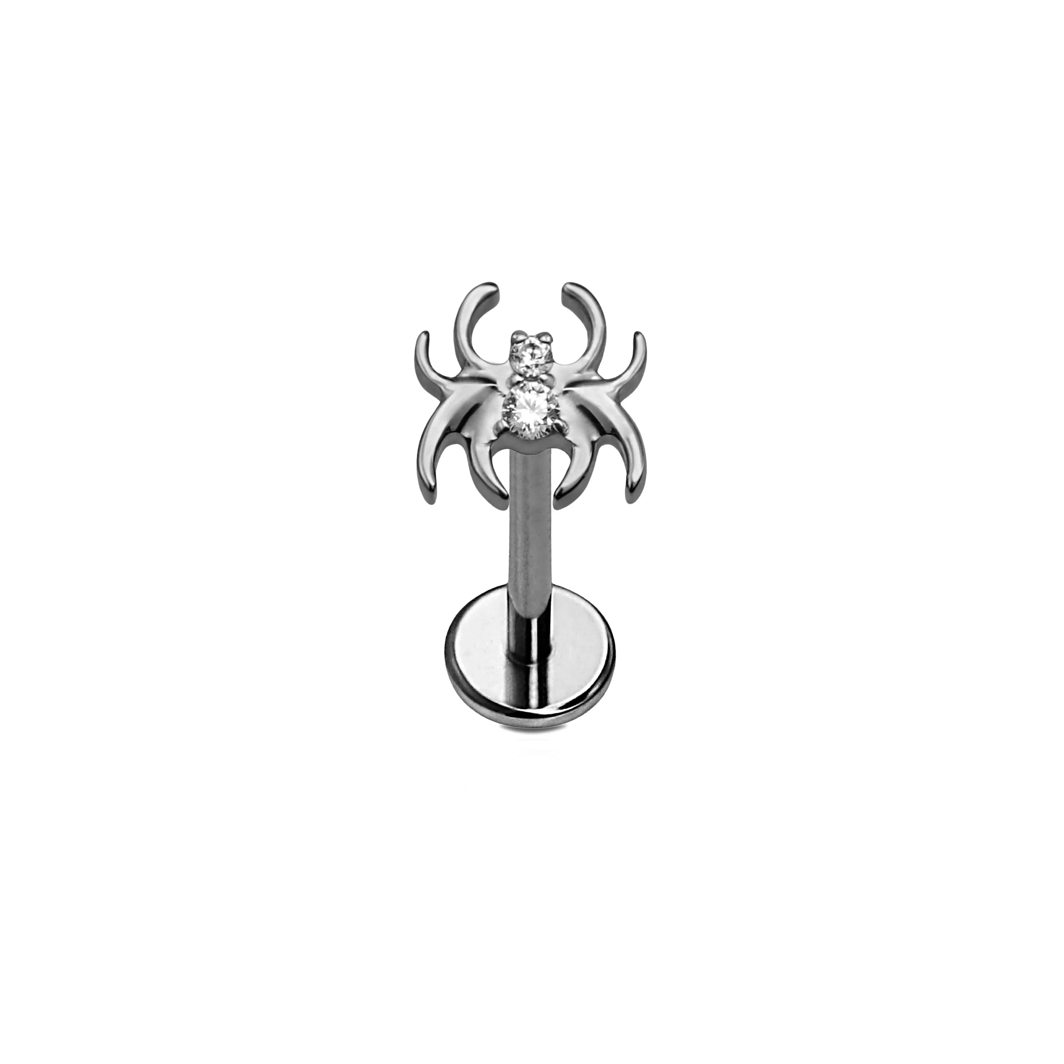Clear Jewel Spider Flat Back Stud - Image 8