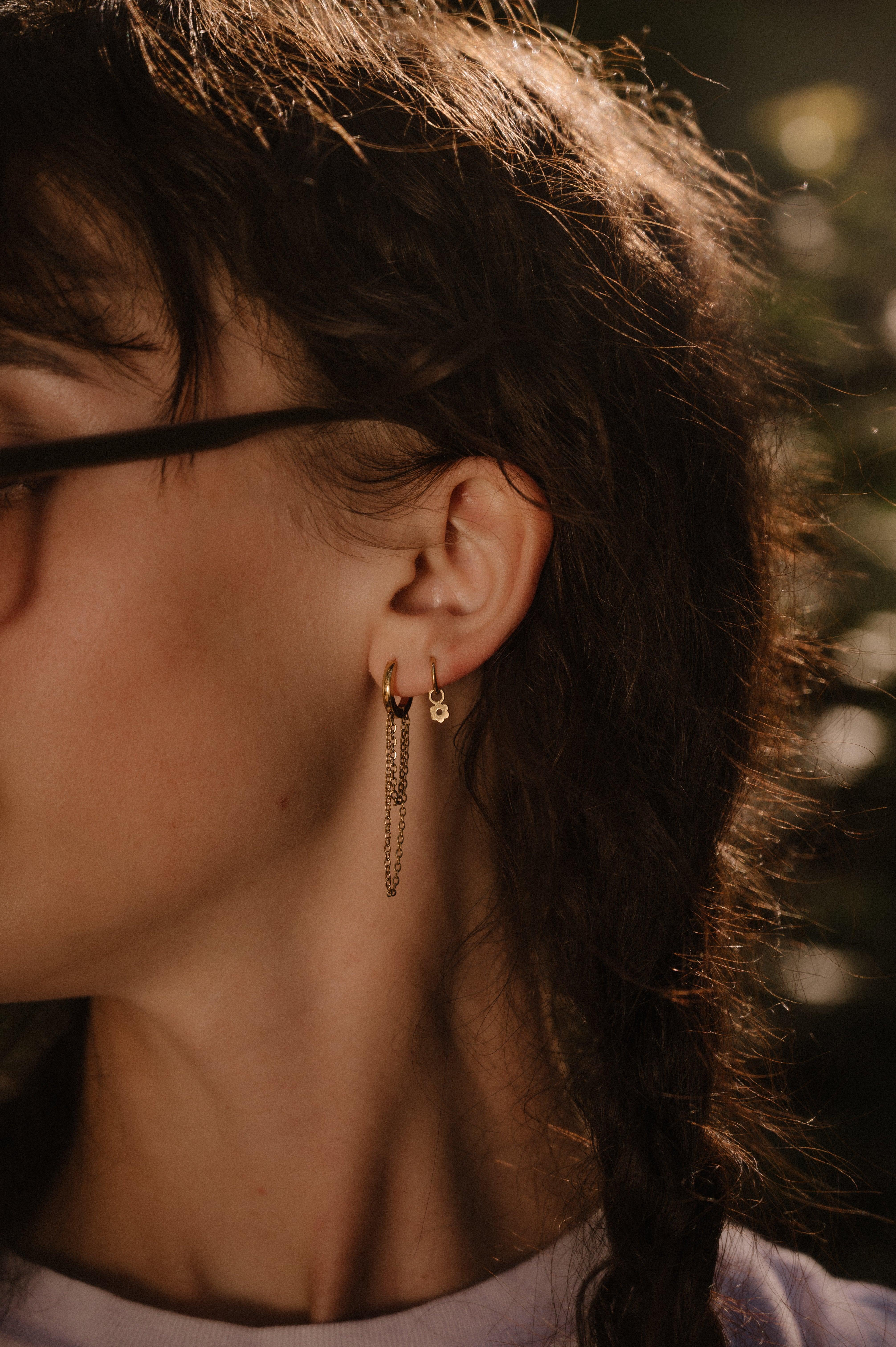 Daisy Hoop Charm - Image 4