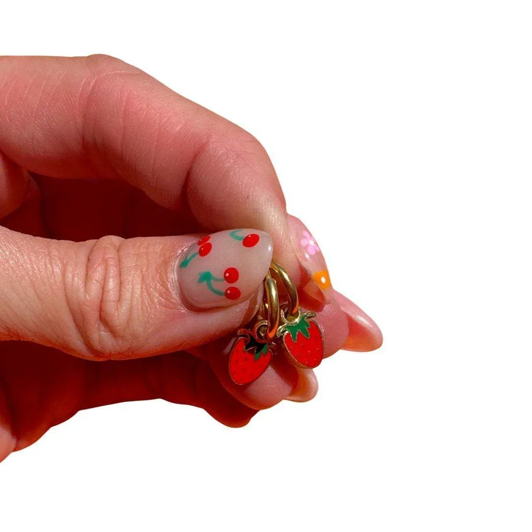 Fruit Charm Hoops - Image 8