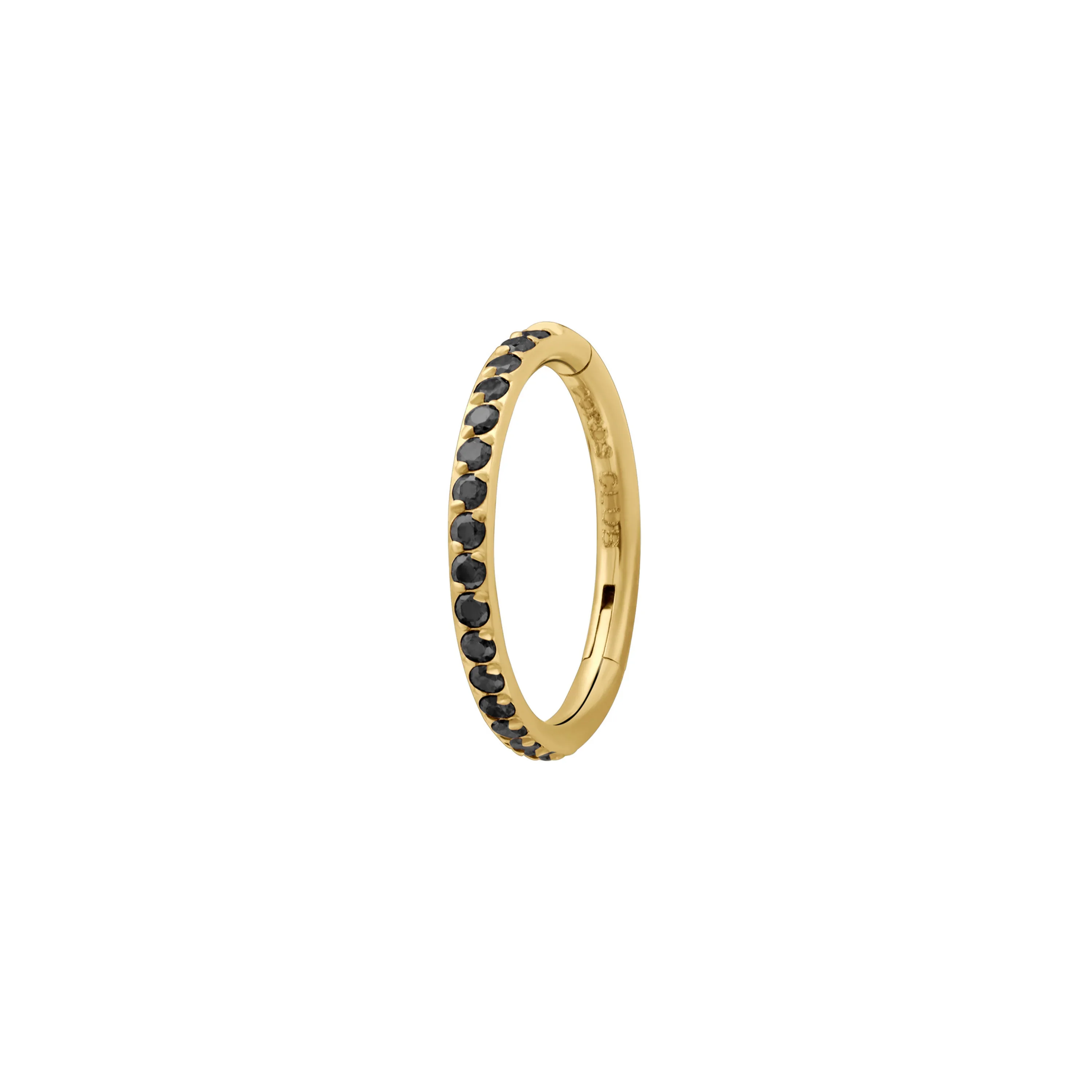 Gem Clicker Hoop - Onyx - Image 6