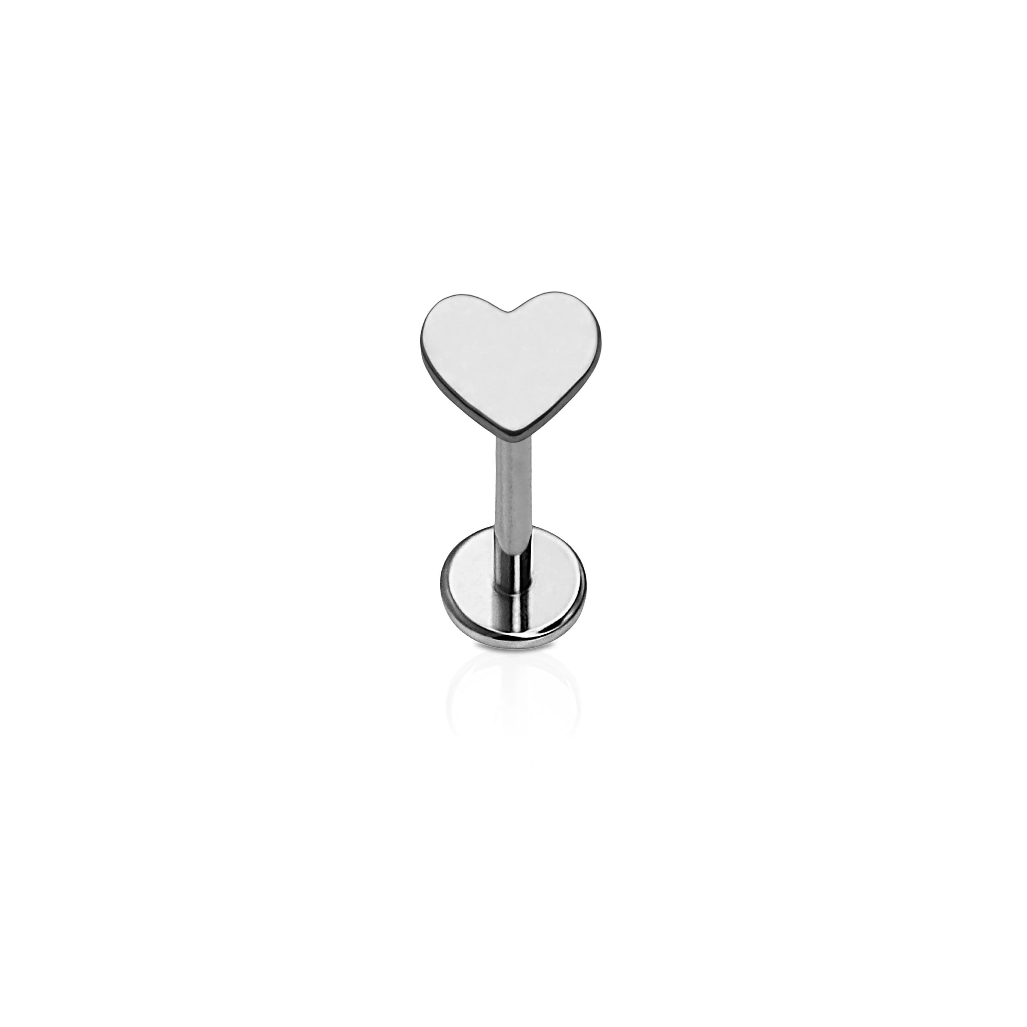Heart Flat Back Stud - Image 9