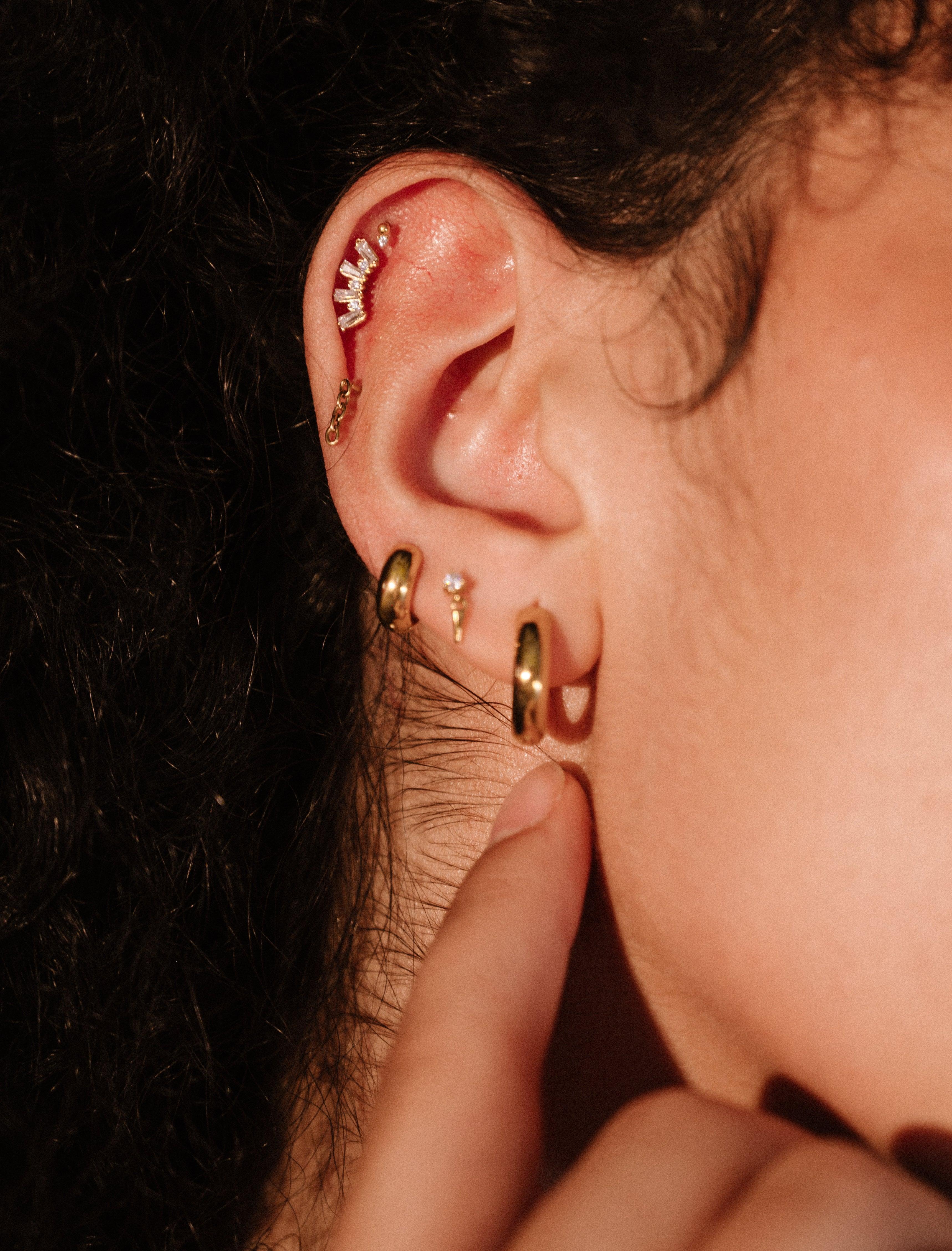 Witch's Crown Flat Back Stud - Image 3