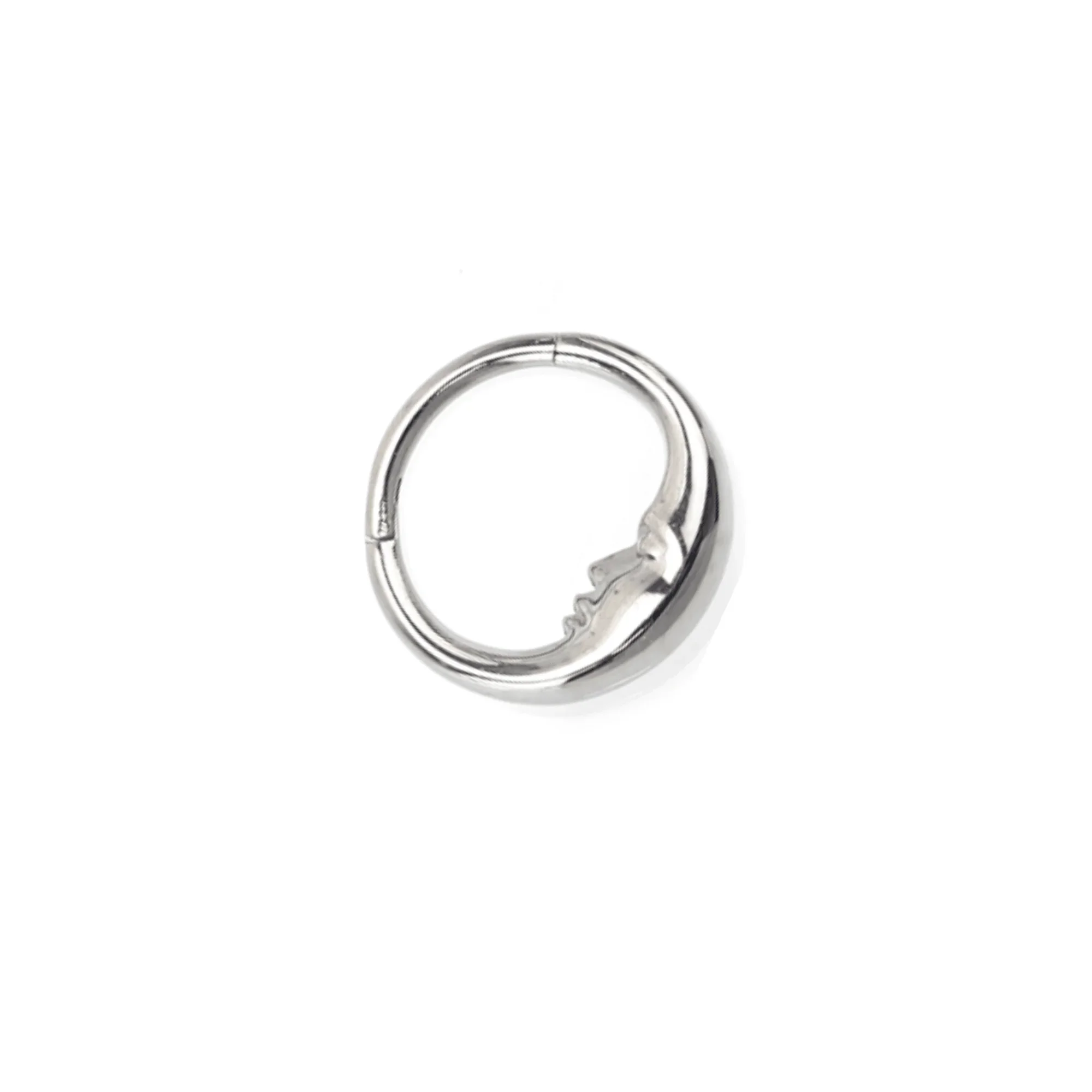 Moon Daith Clicker Hoop - Image 3