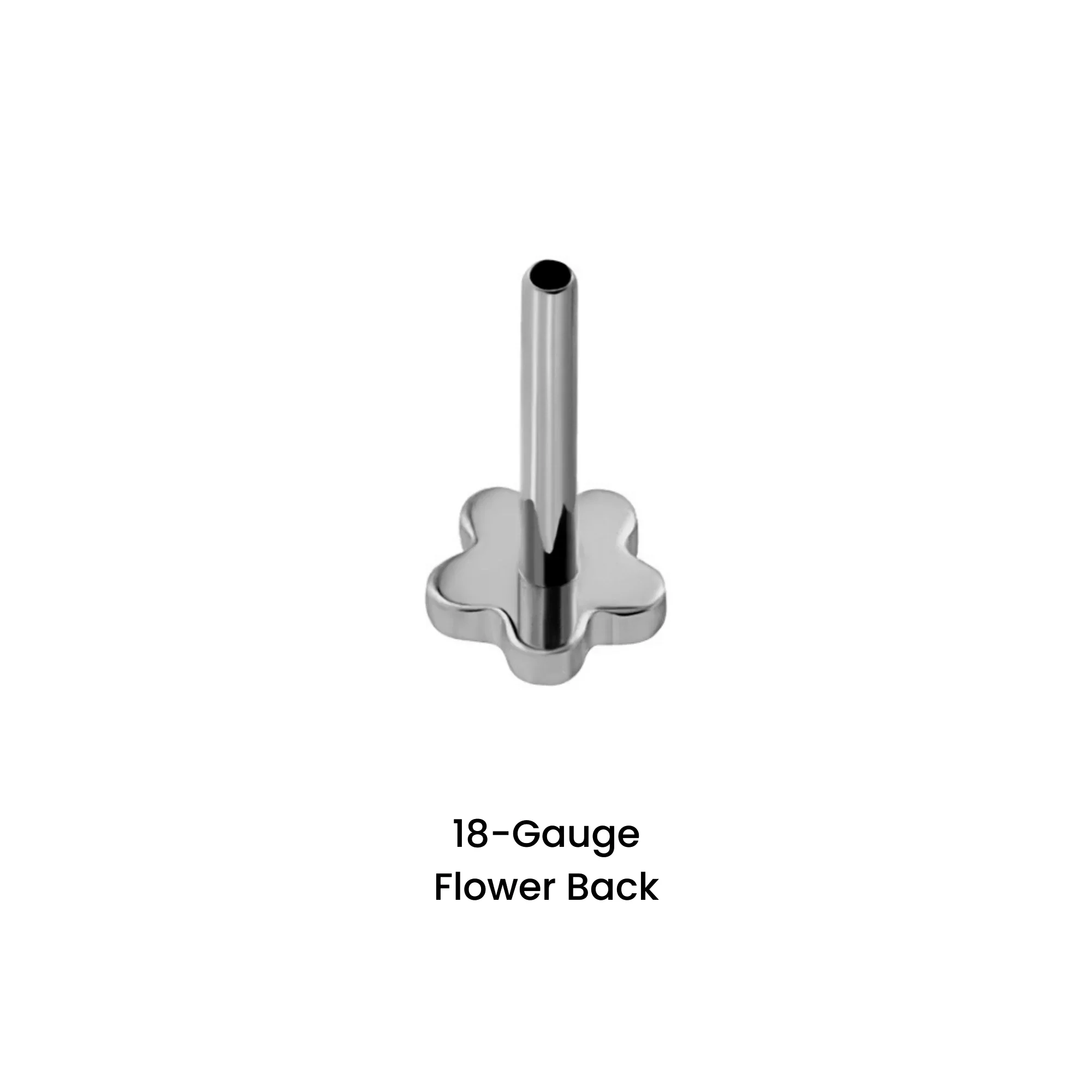 18 Gauge Special Shapes Flat Back Earring Back (Choose a Length) - Image 11
